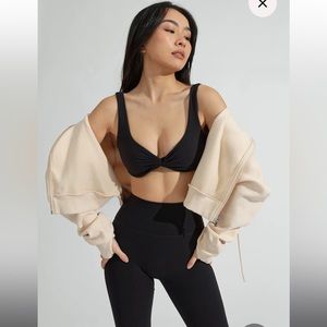 Buffbunny Twisted Sports Bra Onyx Black 🖤 | Medium